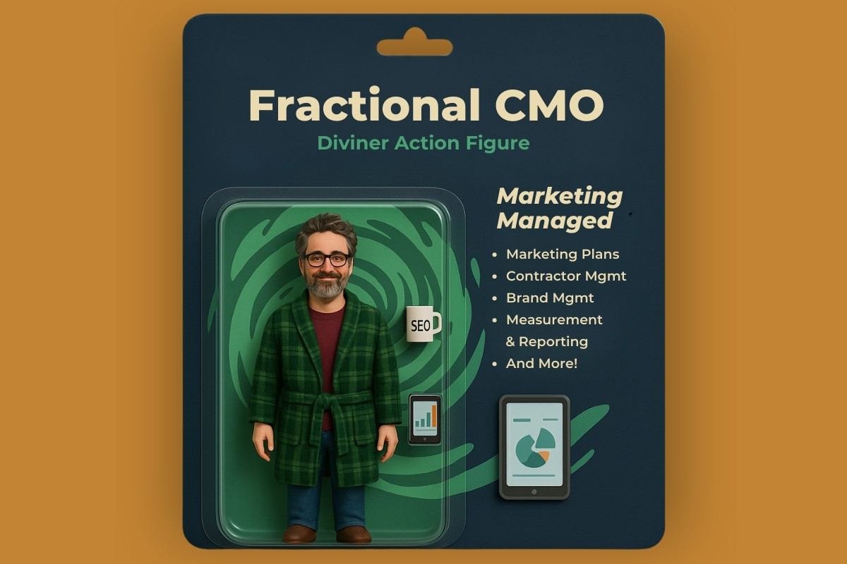 Chris Bolton, Owner fractional CMO action figure, Portland, OR