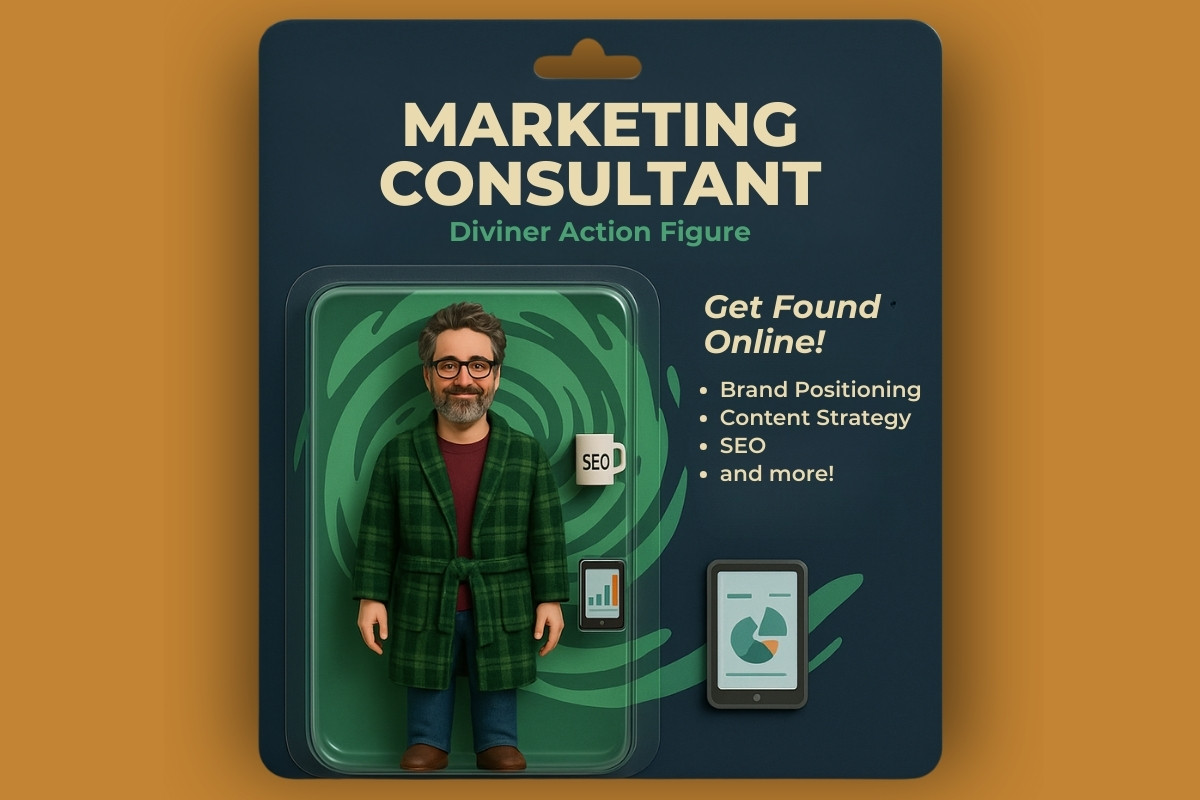 Chris Bolton, Owner marketing consultant portland, or Diviner action figure